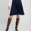 Anna Field A-Lijn Rok - Maritime Blue