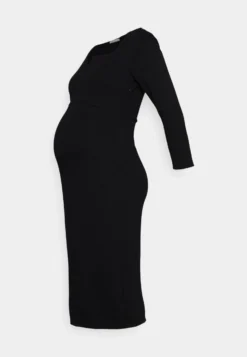Notch Neckline Midi Dress - Jerseyjurk - Black 3 Notch Neckline Midi Dress - Jerseyjurk - Black -Anna Field 01d148d1237f4d8fb0b9cc9c73d98252 scaled