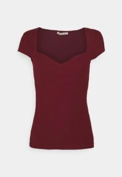 Anna Field T-Shirt Print - Dark Red
