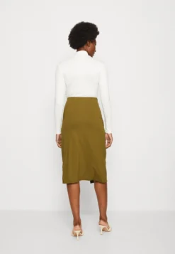 Anna Field Front Knot Midi Skirt - Kokerrok - Khaki -Anna Field 051302aff1de42478da86a4249fb11fe scaled