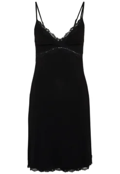 Anna Field Heidi Short Sleeves Viscose Nightdress - Nachtjapon - Black -Anna Field 09bf0e44fa95471b8c6347b5c956e75d scaled