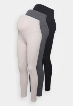 3 Pack - Legging - Black/Beige/ Grey -Anna Field 10823db8eedb45caae40d03c95094fc7 scaled