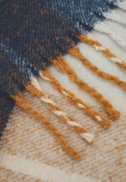 Anna Field Sjaal - Brown/White/Blue -Anna Field 149ad7492d7d4e73b7faf9d527a23c82 scaled