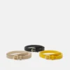 Anna Field 3 Pack - Riem - Black/Yellow/Taupe