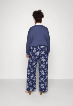 Wide Leg Pant - Broek - Dark Blue/Off-White -Anna Field 2e68d179738647d4bf9a6c877c3fe436 scaled