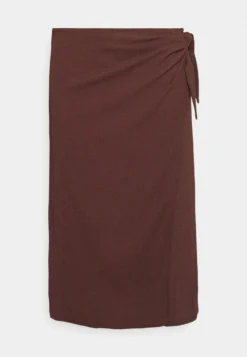 Curvy Textured Sarong Midi Skirt - Wikkelrok - Brown -Anna Field 32eb2e97370a414c9459b91ab42d5b52 scaled
