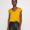 Anna Field T-Shirt Basic - Golden Yellow
