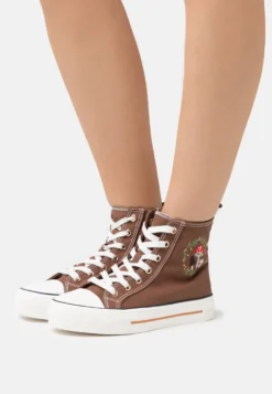 Anna Field Sneakers Hoog - Brown