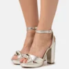 Anna Field Leather - Sandalen Met Hoge Hak - Gold