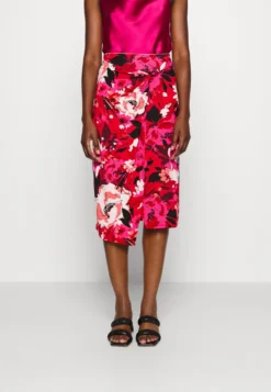 Anna Field Front Knot Midi Skirt - Kokerrok - Pink