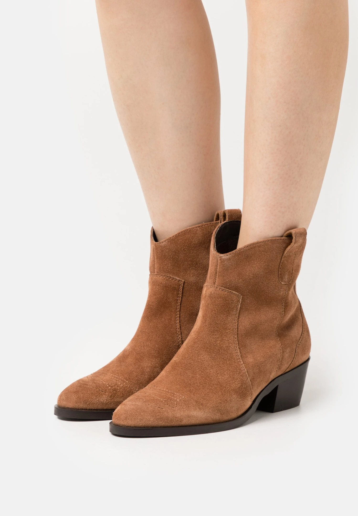 Leather - Cowboy-/Bikerlaarsjes - Cognac Anna Field Leather - Cowboy-/Bikerlaarsjes - Cognac -Anna Field 811bab5b34d6496db9b494930583949f scaled