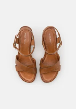 Anna Field Leather - Sandalen Met Hoge Hak - Cognac -Anna Field 8b26f1dc58dd45cc9b7ad8436c550397 scaled