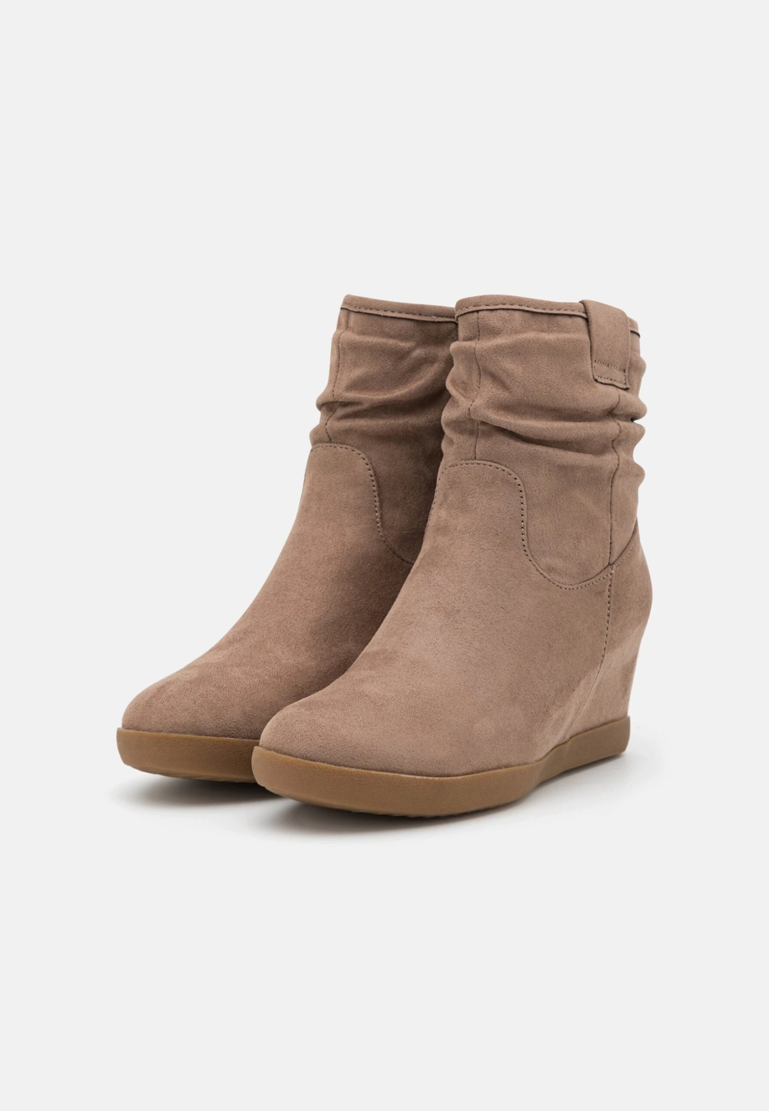 Winter Boot - Enkellaarsjes Met Sleehak - Taupe Anna Field Winter Boot - Enkellaarsjes Met Sleehak - Taupe -Anna Field 8edaf7386eb446aeb0654ef16e40d6b5 scaled
