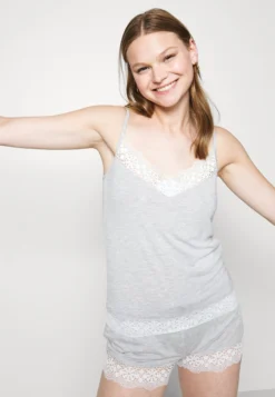 Anna Field Sarah Short Pj Set- Pyjama - Grey -Anna Field 9509fde335de4af3b934d97362e1d400 scaled