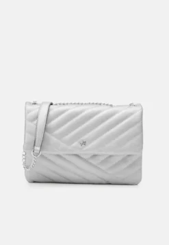 Anna Field Schoudertas - Silver-Coloured