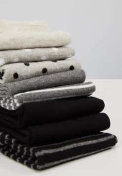 Anna Field 8Pp Spot Stripe- Sokken - Grey -Anna Field c4f9f9de7c754216a2ed0c3f542fba9e