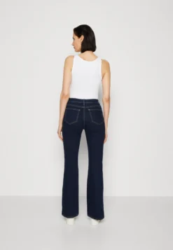 Anna Field Flared Jeans - Dark Blue -Anna Field c5fe20281aa042ee819b21b089fd48c0 scaled