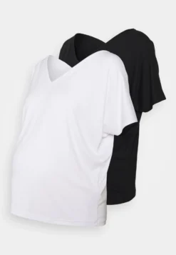 2 Pack - T-Shirt Basic - White/Black