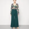 Anna Field Jumpsuit - Dark Green/Yellow